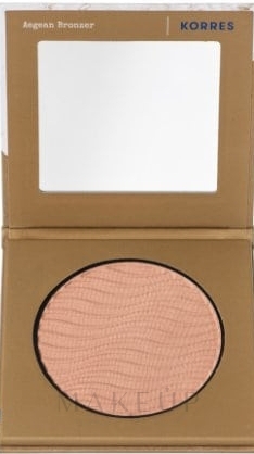 Gesichtsbronzer-Puder - Korres Aegean Bronzer Natural Tan Look Healthy Glow — Bild Light