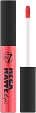 Düfte, Parfümerie und Kosmetik Flüssiger matter Lippenstift - W7 Mega Matte Lips