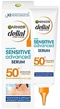 Düfte, Parfümerie und Kosmetik Sonnenschutzserum für den Körper - Garnier Delial Sensitive Advanced Serum SPF50+ Ceramide Protect