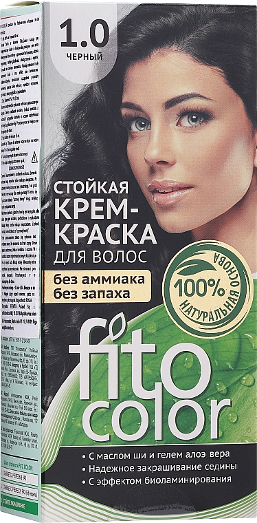 Dauerhafte Creme-Haarfarbe ammoniakfrei - Fito Kosmetik Fito Color