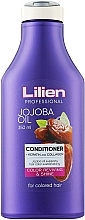 Düfte, Parfümerie und Kosmetik Conditioner für coloriertes Haar - Lilien Jojoba Oil Conditioner 