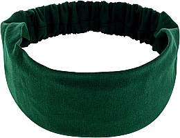 Stirnband Trikotage gerade Smaragd Knit Classic - MAKEUP Hair Accessories — Bild N1