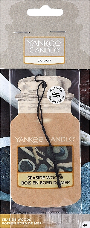 Papier-Lufterfrischer Seaside Woods - Yankee Candle Car Jar Seaside Woods — Bild N1