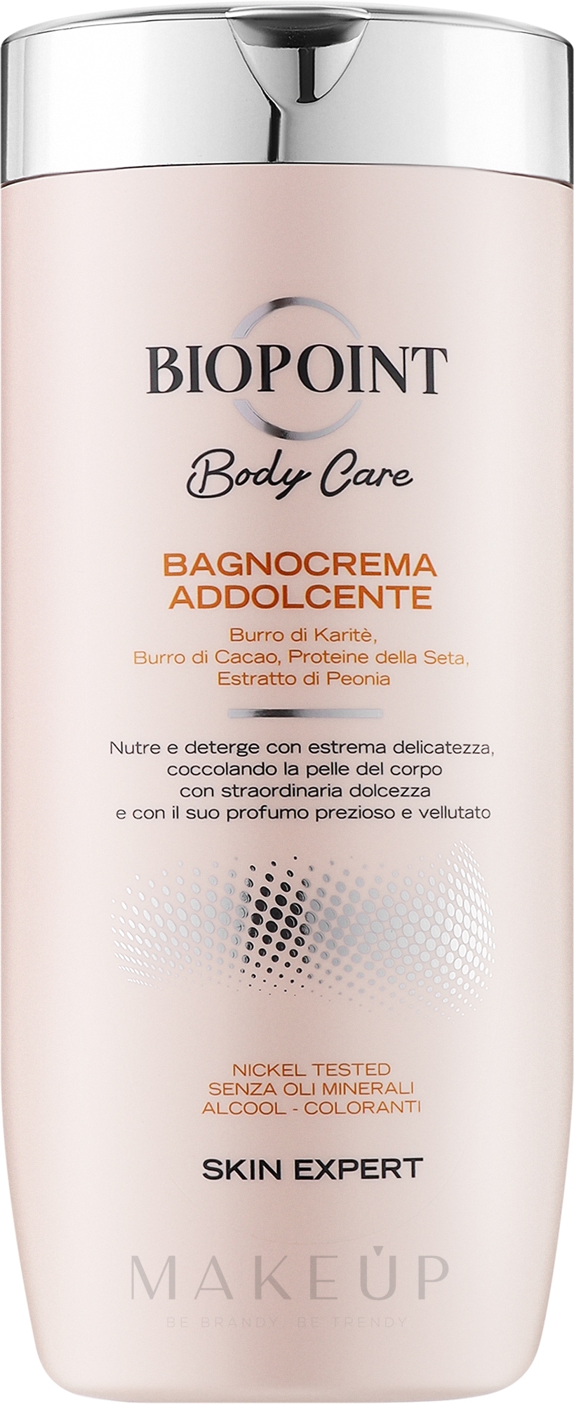 Beruhigende Bade- und Duschcreme - Biopoint Bagno Crema Addolcente — Bild 400 ml
