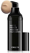 Düfte, Parfümerie und Kosmetik Mattierende Mousse Foundation - Cailyn Matte Primer Mousse Foundation