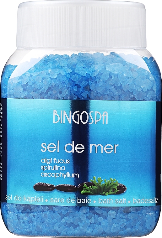 Badesalz Sel de Mer mit Algen - BingoSpa Sel De Mer Algi Fucus Spirulina Ascophyllum — Bild N1