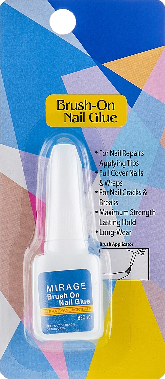 Kleber für Nageldesign - Nails Molekula Brush On Nail Glue — Bild N3