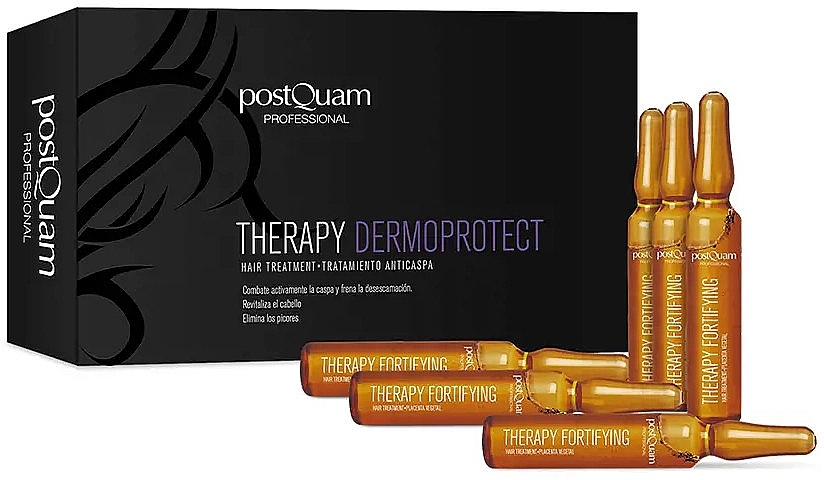 Ampullen gegen Schuppen - PostQuam Therapy Dermoprotect Anti-Dandruff Treatment — Bild N1