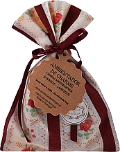 Düfte, Parfümerie und Kosmetik Duftsäckchen rot gestreift mit Blumen Jasmin - Essencias De Portugal Tradition Charm Air Freshener