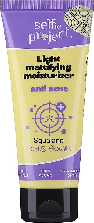 Leichte, mattierende und feuchtigkeitsspendende Gesichtscreme - Maurisse Selfie Project Light Mattifying Moisturizer — Bild N1