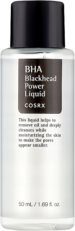 Reinigendes und hautbildverfeinerndes Gesichtsserum für fettige, unreine und Mischhaut - Cosrx BHA Blackhead Power Liquid