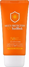 Sonnenschutzcreme - 3W Clinic Multi protection UV Sun Block SPF 50 — Bild N1