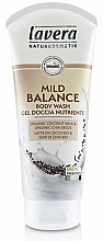 Düfte, Parfümerie und Kosmetik Duschgel mit Kokosmilch und Bio Chiasamen - Lavera Mild Balance "Organic Coconut Milk & Organic Chia Seeds"