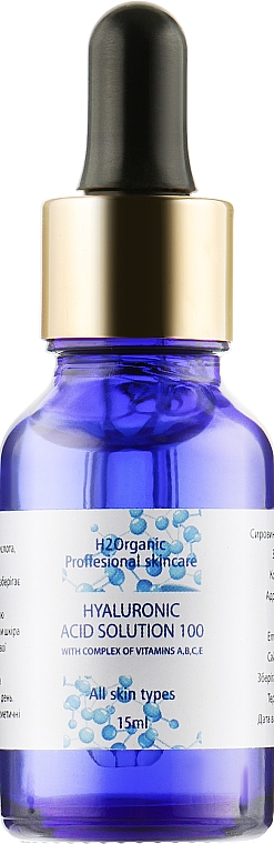 Hyaluronsäure mit Vitaminen - H2Organic — Bild N1