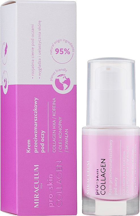 Augencreme gegen Falten - Miraculum Collagen Pro-Skin Eye Cream  — Bild N1