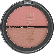 Gesichtsrouge Duo - TopFace Instyle Twin Blush On — Bild N2