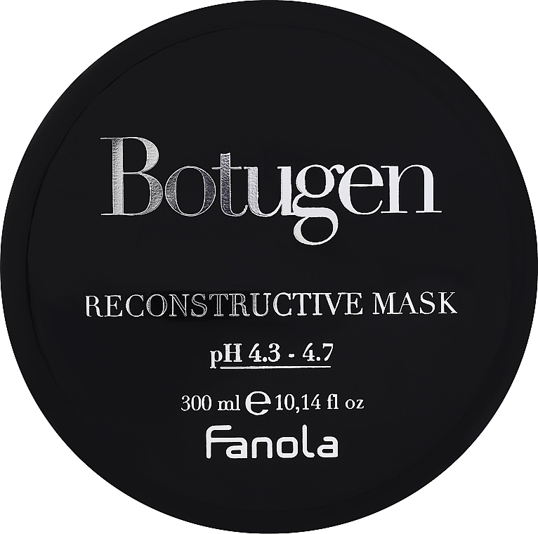 Regenerierende Haarmaske mit Keratin und Hyaluronsäure - Fanola Botugen Botolife Mask — Foto N3