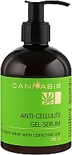 Düfte, Parfümerie und Kosmetik Anti-Cellulite-Gel-Serum mit Coenzym Q10 - Cannabis Anti-Cellulite Gel-Serum For Body Wrap With Coenzyme Q10