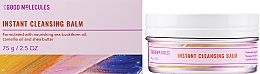Make-up-Entferner-Reinigungsbalsam - Good Molecules Instant Cleansing Balm  — Bild N1