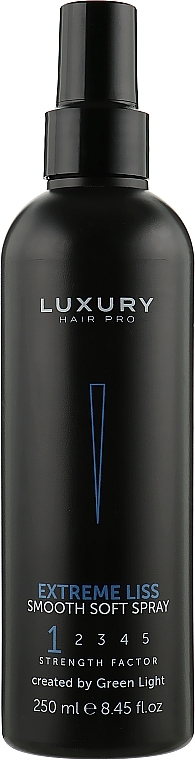 Glättendes Haarspray - Green Light Luxury Hair Pro Extreme Liss Smooth Soft Spray — Bild N1