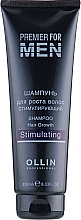 Düfte, Parfümerie und Kosmetik Stimulierendes Shampoo für das Haarwachstum - Ollin Professional Premier For Men Shampoo Hair&Body Stimulating