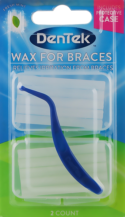 Wachs für Zahnspangen - DenTek Wax for Braces