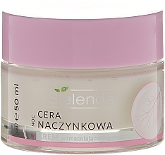 Stärkende und regenerierende Nachtcreme für Kapillarhaut - Bielenda Capillary Skin Face Cream — Bild N2