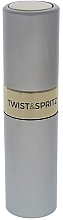 Düfte, Parfümerie und Kosmetik Nachfüllbarer Parfümzerstäuber silber - Travalo Twist and Spritz Atomiser Silver