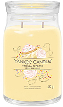 Duftkerze im Glas Vanilla Cupcake mit 2 Dochten - Yankee Candle Singnature — Bild N2
