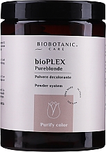 Düfte, Parfümerie und Kosmetik Aufhellender Haarpuder - BioBotanic bioPLEX pureBlonde