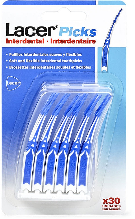 Interdentalbürste blau - Lacer Interdental Brush — Bild N1