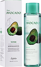 Düfte, Parfümerie und Kosmetik Reines Gesichtswasser mit Avocadoextrakt - Esfolio Pure Avocado Toner