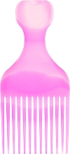 Düfte, Parfümerie und Kosmetik Haarkamm "Afro" rosa 60403 - Top Choice