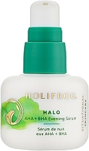 Nachtserum mit Säuren - HoliFrog Halo AHA + BHA Evening Serum — Bild N1