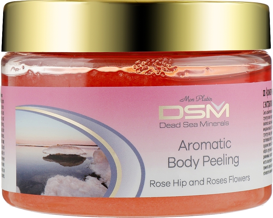 Körperpeeling mit Rosen- und Hagebuttenaroma - Mon Platin DSM Moisturising Body Peeling Soap — Bild N1