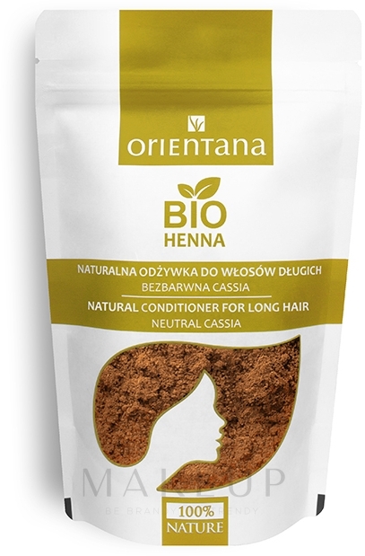 Pflegende pflanzliche Haarspülung für lange Haare - Orientana Bio Henna Herbal Long Hair Conditioner — Bild 100 g