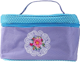 Düfte, Parfümerie und Kosmetik Kosmetiktasche Mandala 98154 lila-hellblau - Top Choice