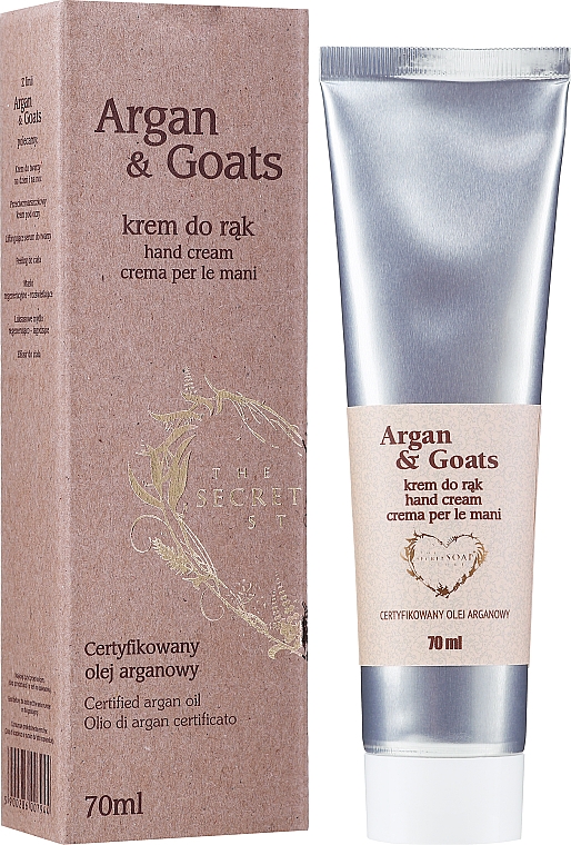 Handcreme mit Argan und Ziegenmilch - Soap&Friends Argan & Goats Hand Cream — Bild N2