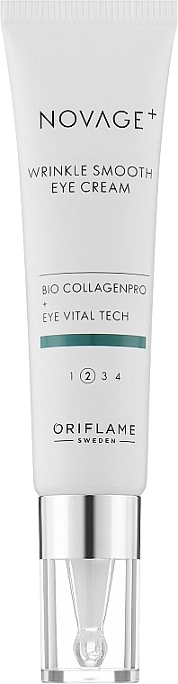 Creme für die Haut um die Augen gegen Pigmentflecken - Oriflame Novage+ Bright Intense Eye Cream  — Bild N1