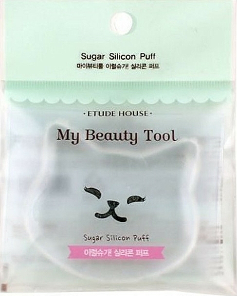 Schminkschwamm aus Silikon - Etude House My Beauty Tool Sugar Silicon Puff — Bild N1