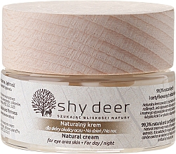 Düfte, Parfümerie und Kosmetik Regenerierende und stärkende Augencreme gegen Schwellungen und dunkle Ringe - Shy Deer Natural Eye Cream