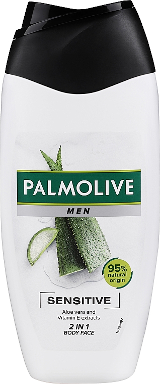 Duschgel mit Aloe Vera und Vitamin E für empfindliche Haut - Palmolive Men Sensitive — Bild N3
