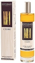 Düfte, Parfümerie und Kosmetik Esteban Cedre - Parfümiertes Spray für zu Hause