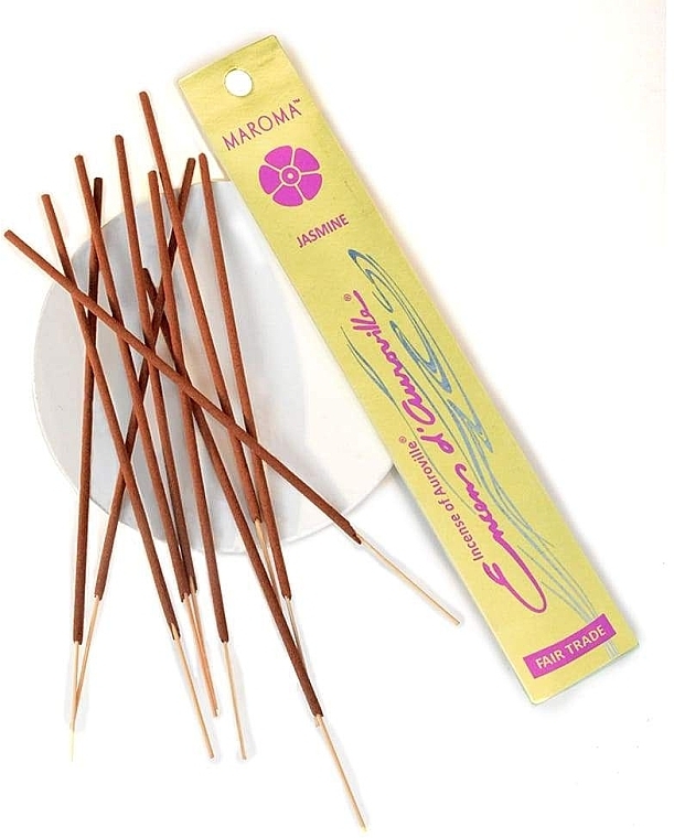 Räucherstäbchen Jasmin - Maroma Encens d'Auroville Stick Incense Jasmine — Bild N1