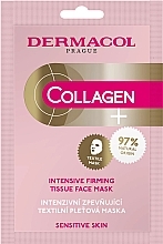 Tuchmaske für das Gesicht - Dermacol Collagen+ Intensive Firming Tissue Mask — Bild N1