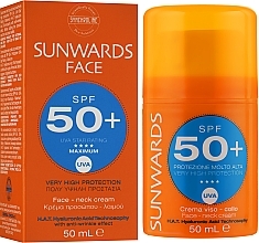 Gesichts- und Halscreme mit sehr hohem Sonnenschutz - Synchroline Sunwards Face cream SPF 50+  — Bild N4