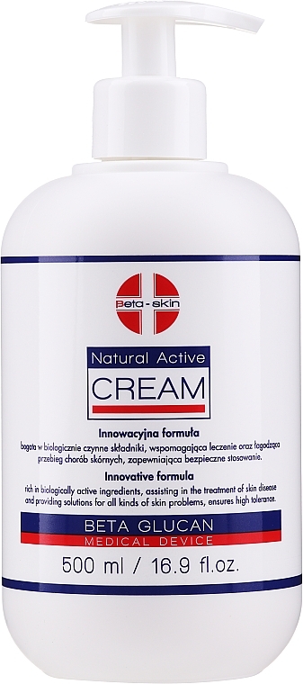 Tief feuchtigkeitsspendende, schützende und regenerierende Körpercreme für trockene und empfindliche Haut - Beta-Skin Natural Active Cream — Bild N7