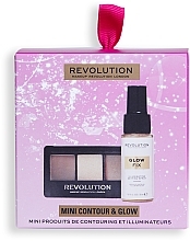 Gesichtspflegeset 2 St. - Makeup Revolution Mini Contour & Glow Gift Set — Bild N2