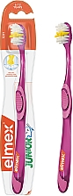 Düfte, Parfümerie und Kosmetik Kinderzahnbürste 6-12 Jahre weich rosa-lila - Elmex Junior Toothbrush