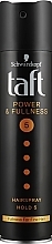 Haarspray für dünnes und kraftloses Haar Power & Fullness - Taft Schwarzkopf Hairspray Hold 5 — Bild N1